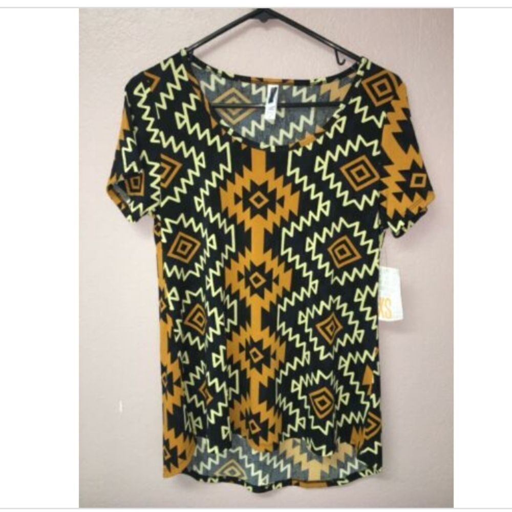 LuLaRoe Classic T Size XS Top Multi Color NWT